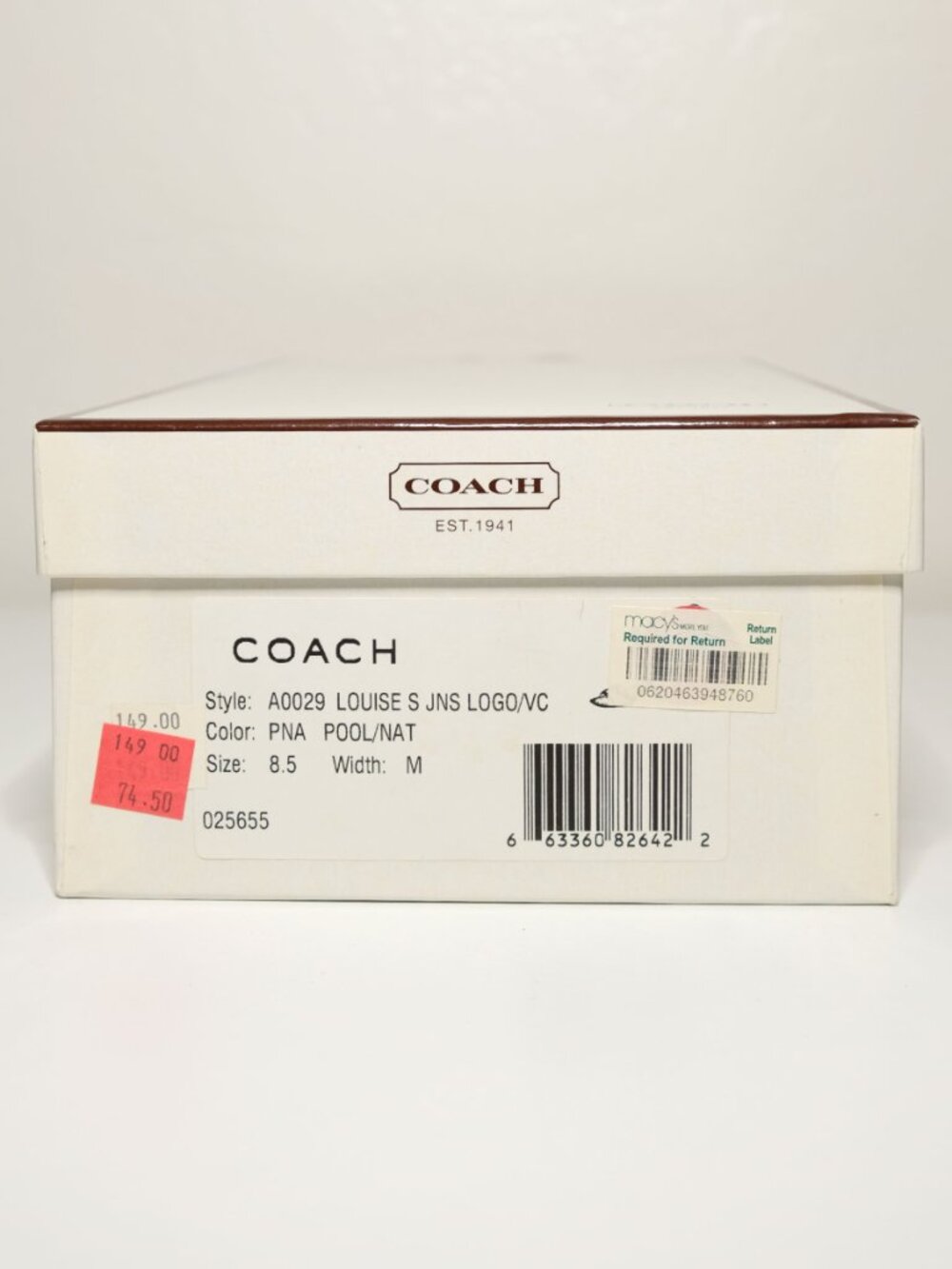 Y2K Coach Louise Sandals, A0029, Pool/Natural, 8.5 M - Picture 16 of 16